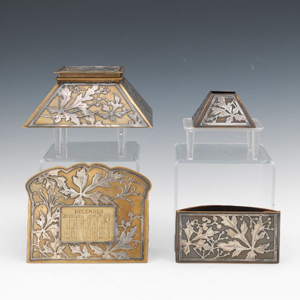 HEINTZ STERLING OVERLAY ON BRONZE