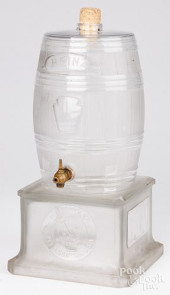 HEINZ KEG AND STAND<br>Heinz g