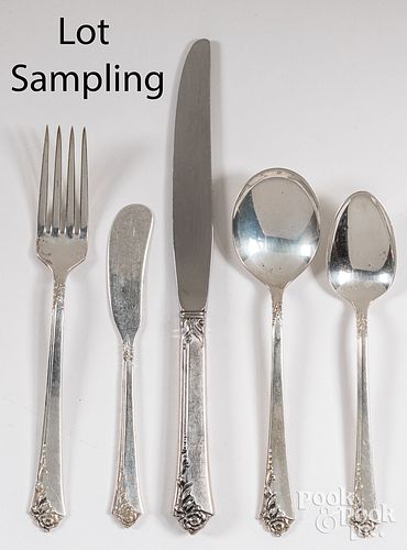 HEIRLOOM DAMASK ROSE STERLING