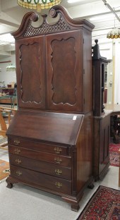 HEIRLOOM MAHOGANY SECRETARY BO