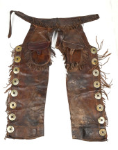 HEISER LEATHER CHAPS<br>Colora
