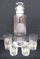 HEISEY GLASS COBEL 2QT DECO CR