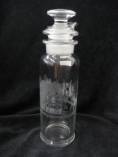 Heisey Glass ''Tally Ho'' Etch