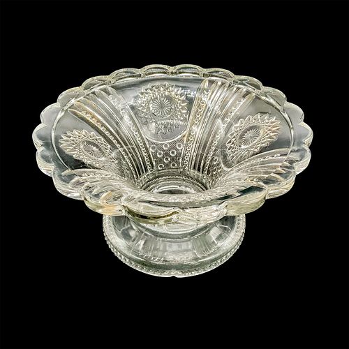 HEISEY GLASS VINTAGE SUNBURST PUNCH