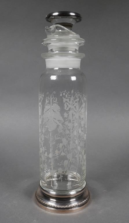 HEISEY STERLING ORCHID ETCHED