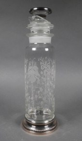 HEISEY STERLING ORCHID ETCHED