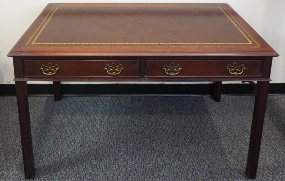 HEKMAN FEDERAL STYLE GILT LEATHER