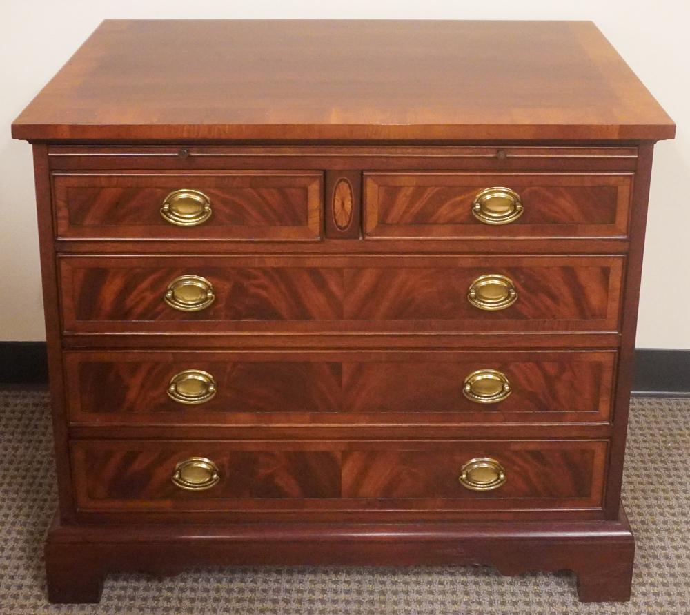 HEKMAN INLAID MAHOGANY SIDE CHEST