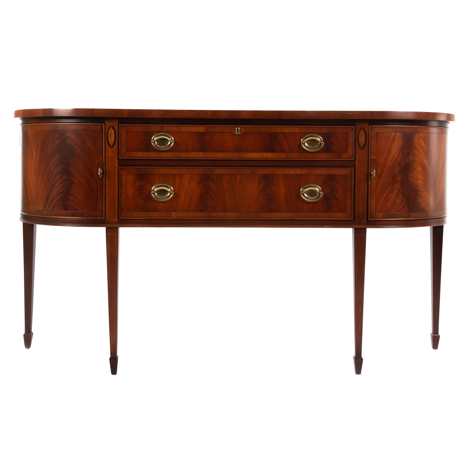HEKMAN MAHOGANY INLAID SIDEBOARD