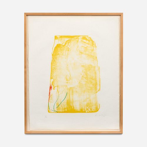 HELEN FRANKENTHALER / I NEED YELLOW