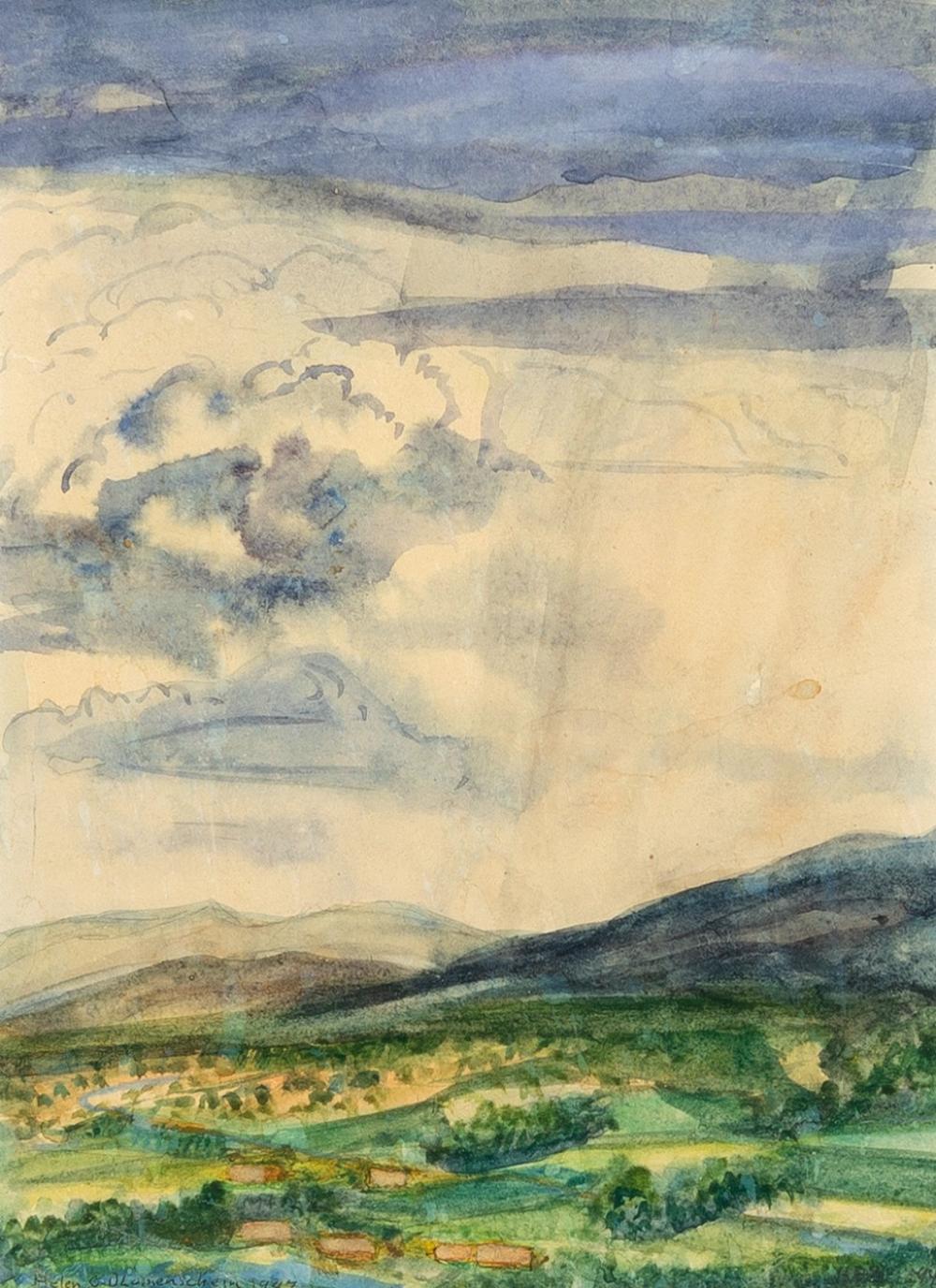 HELEN GREENE BLUMENSCHEIN, RAIN