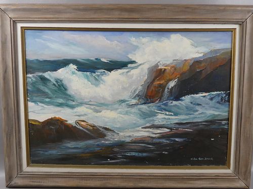HELEN HAYE BROOKS SEASCAPE