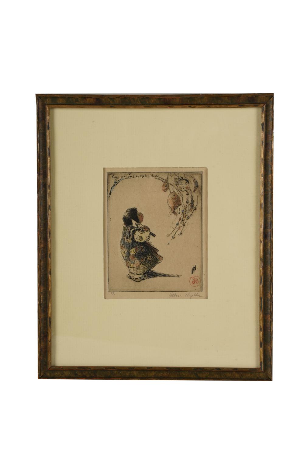 HELEN HYDE: CHILD1915; colored