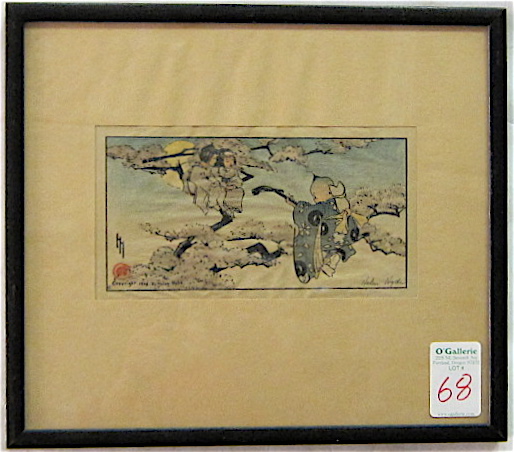 HELEN HYDE COLOR WOODBLOCK PRINT