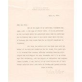 HELEN KELLER ASKS PORTRAIT PAI