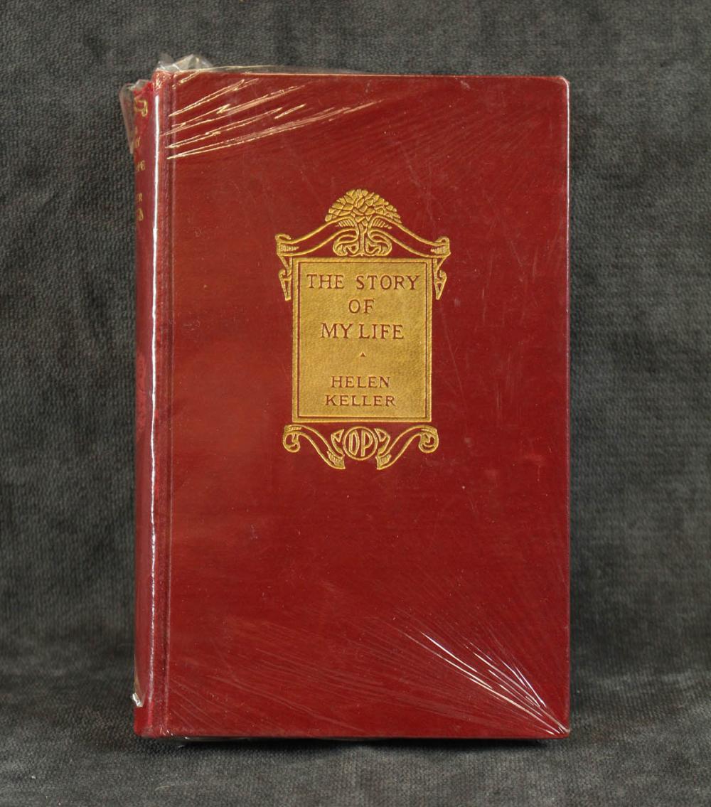 HELEN KELLER SIGNED BOOKHELEN