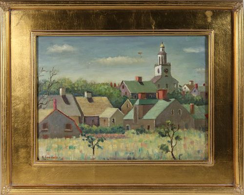 HELEN M. GOODWIN OIL ON CANVAS