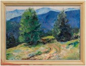 Helen M. Woodward painting (In
