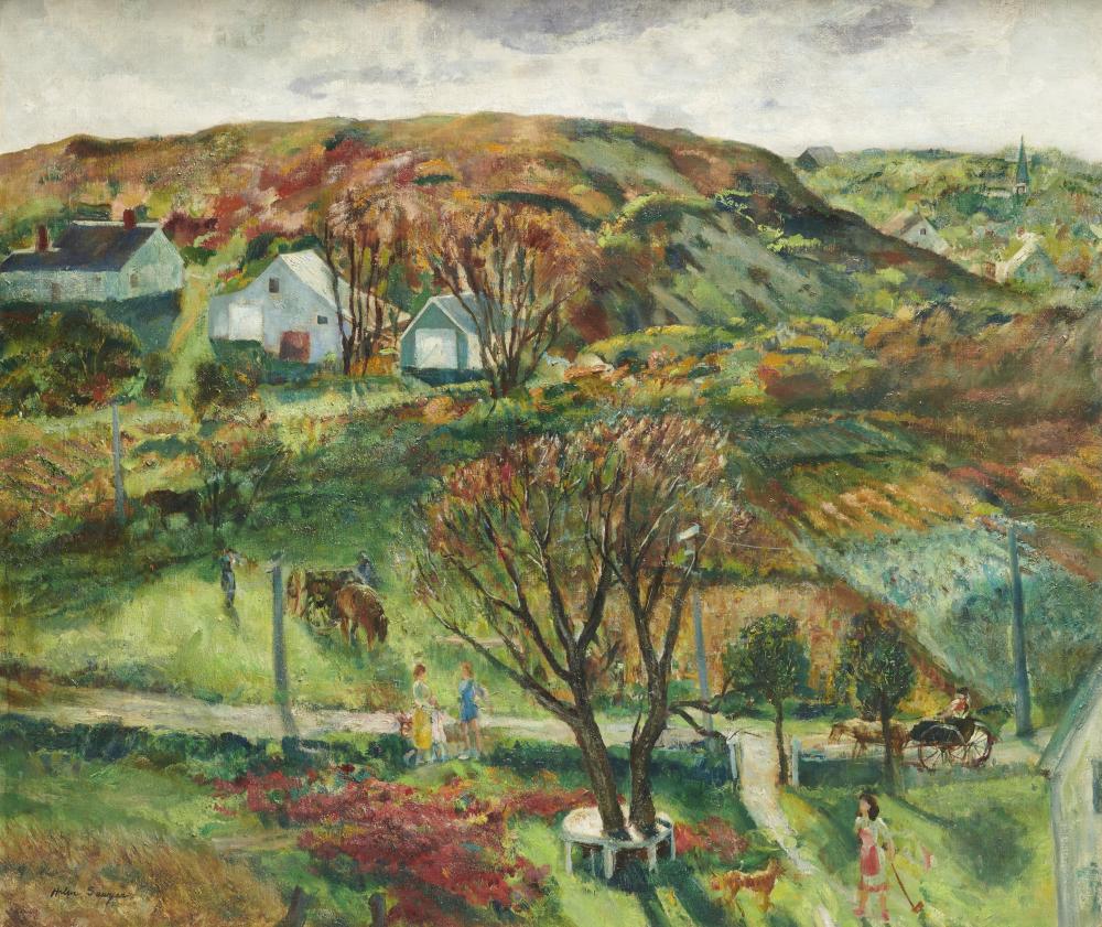 HELEN SAWYER, (AMERICAN,