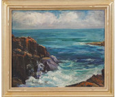 HELEN STOCKTON OIL ON BOARD<br