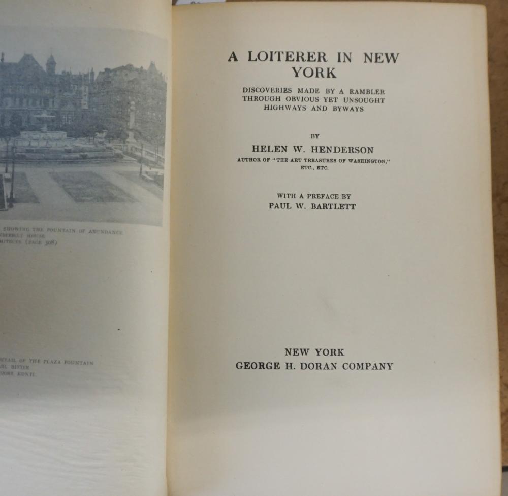 HELEN W. HENDERSON, A LOITERER IN