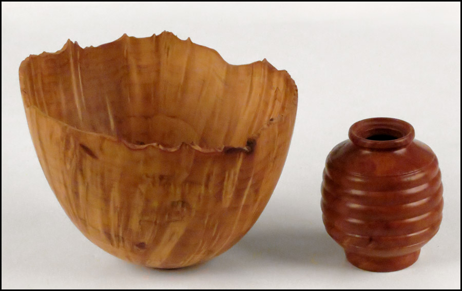 HELGA WINTER MADRONE BURLWOOD BOWL.