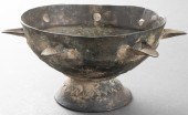 HELLENISTIC BRONZE OIL LAMP He