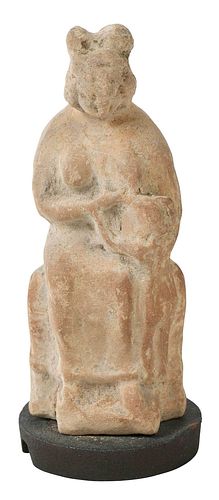 HELLENISTIC POTTERY MOTHER AND
