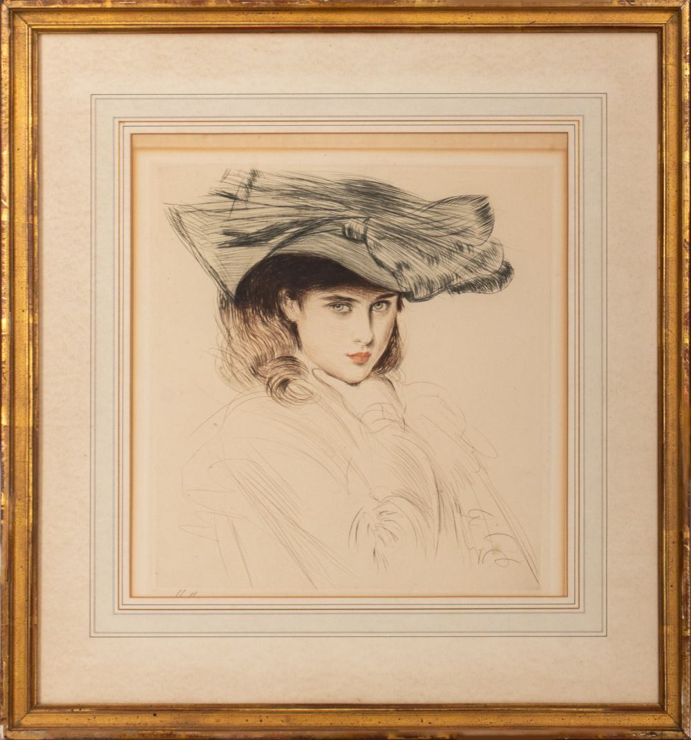 HELLEU "PORTRAIT OF ELLEN HELLEU"