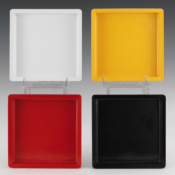 HELMUT EBNET MELAMINE TRAYS 1"H x 6