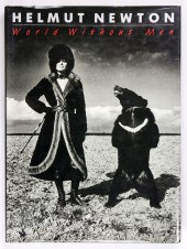 HELMUT NEWTON SIGNED "WORLD WI