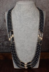 HEMATITE, ONYX, PEARL AND YELL
