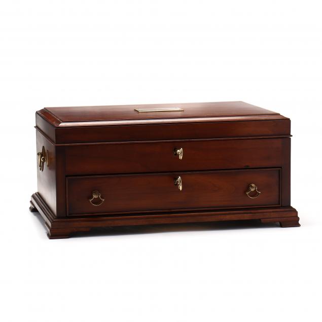 HENKEL HARRIS, CHERRY JEWELRY BOX