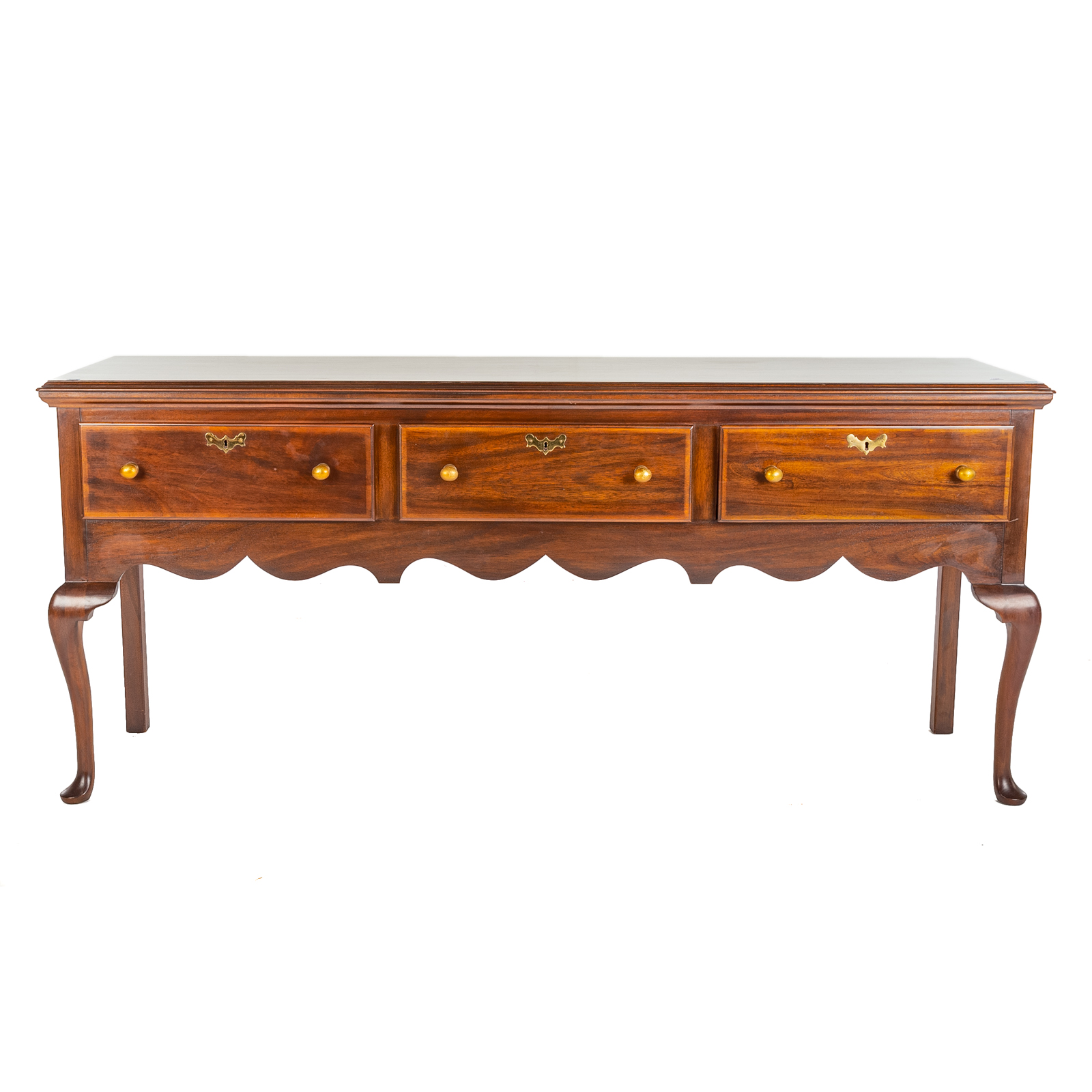 HENKEL HARRIS MAHOGANY QUEEN ANNE