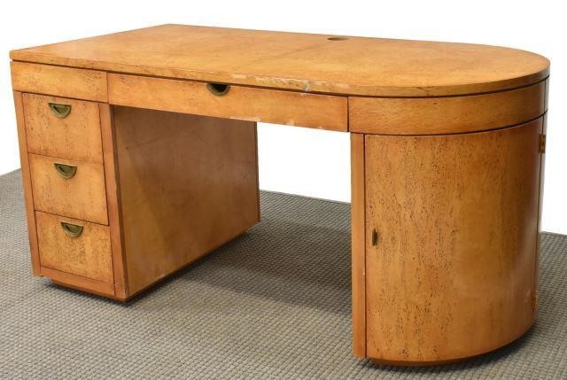 HENREDON BURLWOOD DOUBLE PEDESTAL
