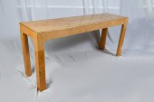 HENREDON BURLWOOD SOFA TABLE: