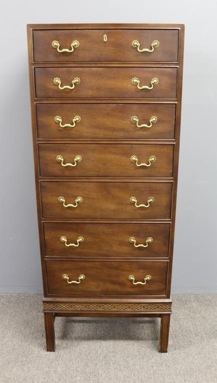Henredon Chippendale style mahogany