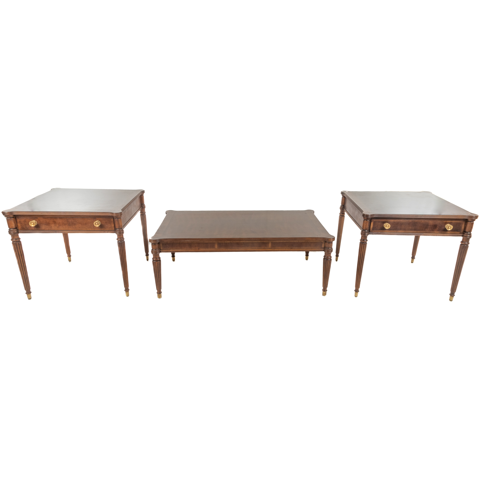 HENREDON COFFEE TABLE & MATCHING