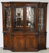 HENREDON CROTCH MAHOGANY MIRRO
