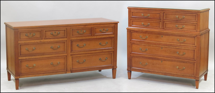 HENREDON EIGHT DRAWER CHEST.