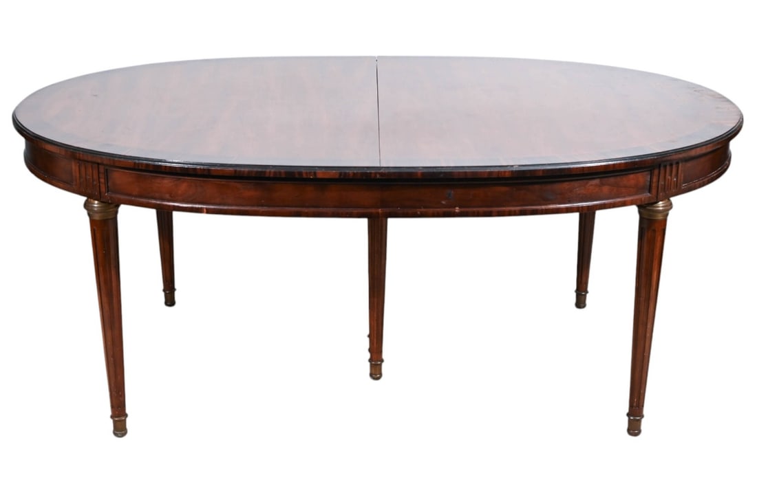 HENREDON GEORGIAN BANDED MAHOGANY