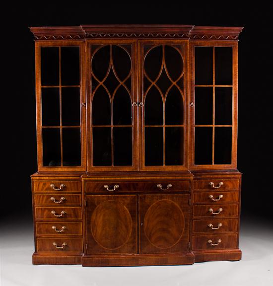 Henredon Georgian style inlaid