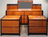 HENREDON LACQUERED PARTIAL EBO
