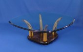 HENREDON LAYERED WOOD BASE GLA