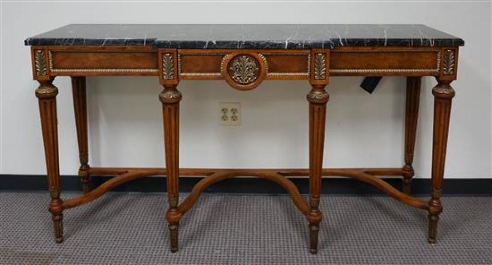 HENREDON LOUIS XVI STYLE GILT METAL