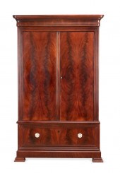 HENREDON MAHOGANY MEDIA CABINE