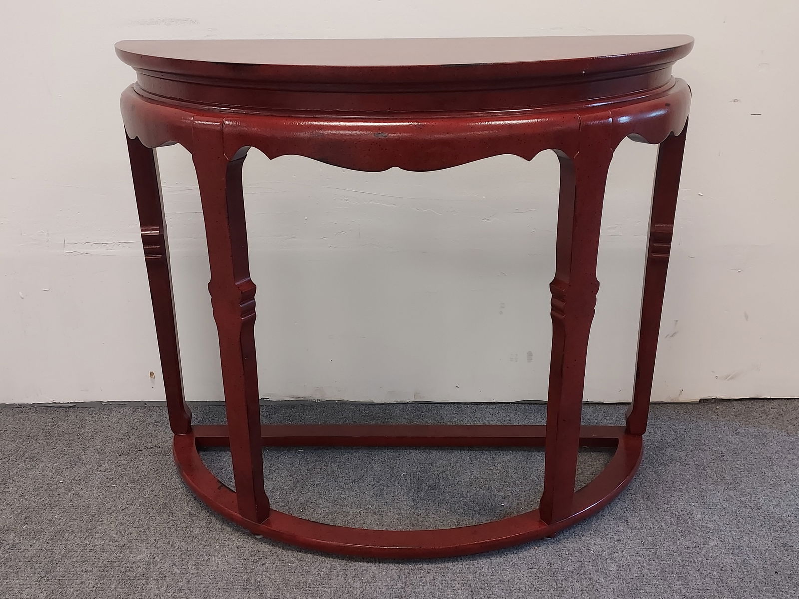 HENREDON MING STYLE IRON RED