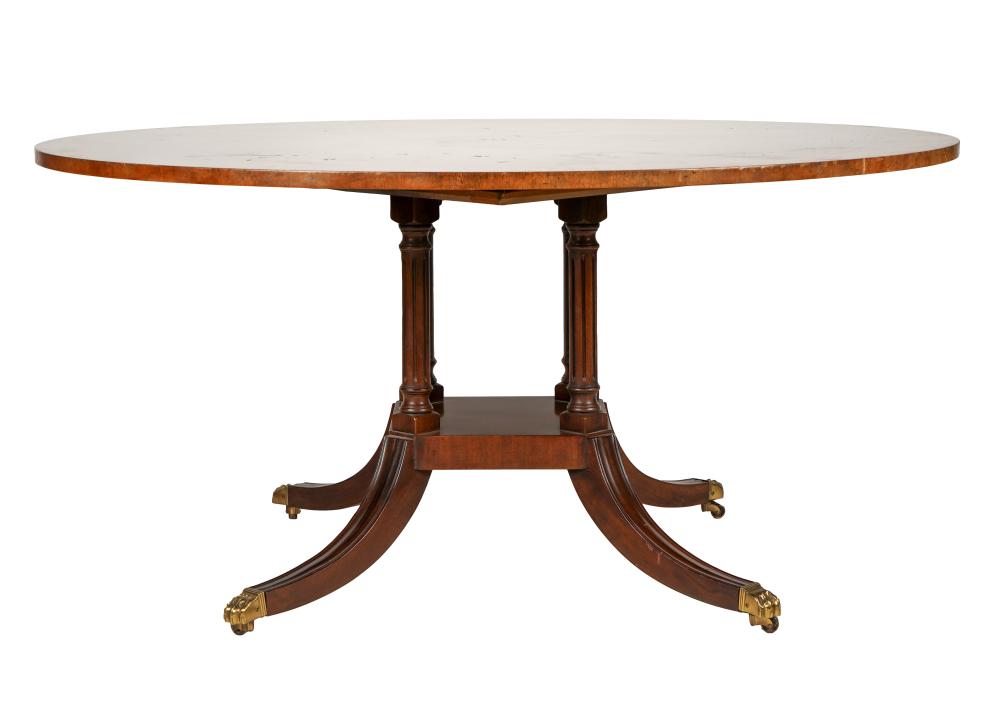 HENREDON REGENCY-STYLE ROUND DINING