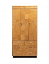 HENREDON "SCENE TWO" BURL WOOD
