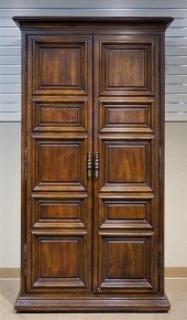 HENREDON WALNUT ARMOIRE, A TRI